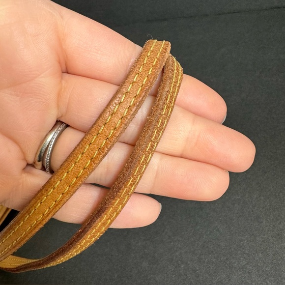 Louis Vuitton Neverfull MM Damier Azur Tote Bag Cream Checkered Purse Authentic - Picture 12 of 16